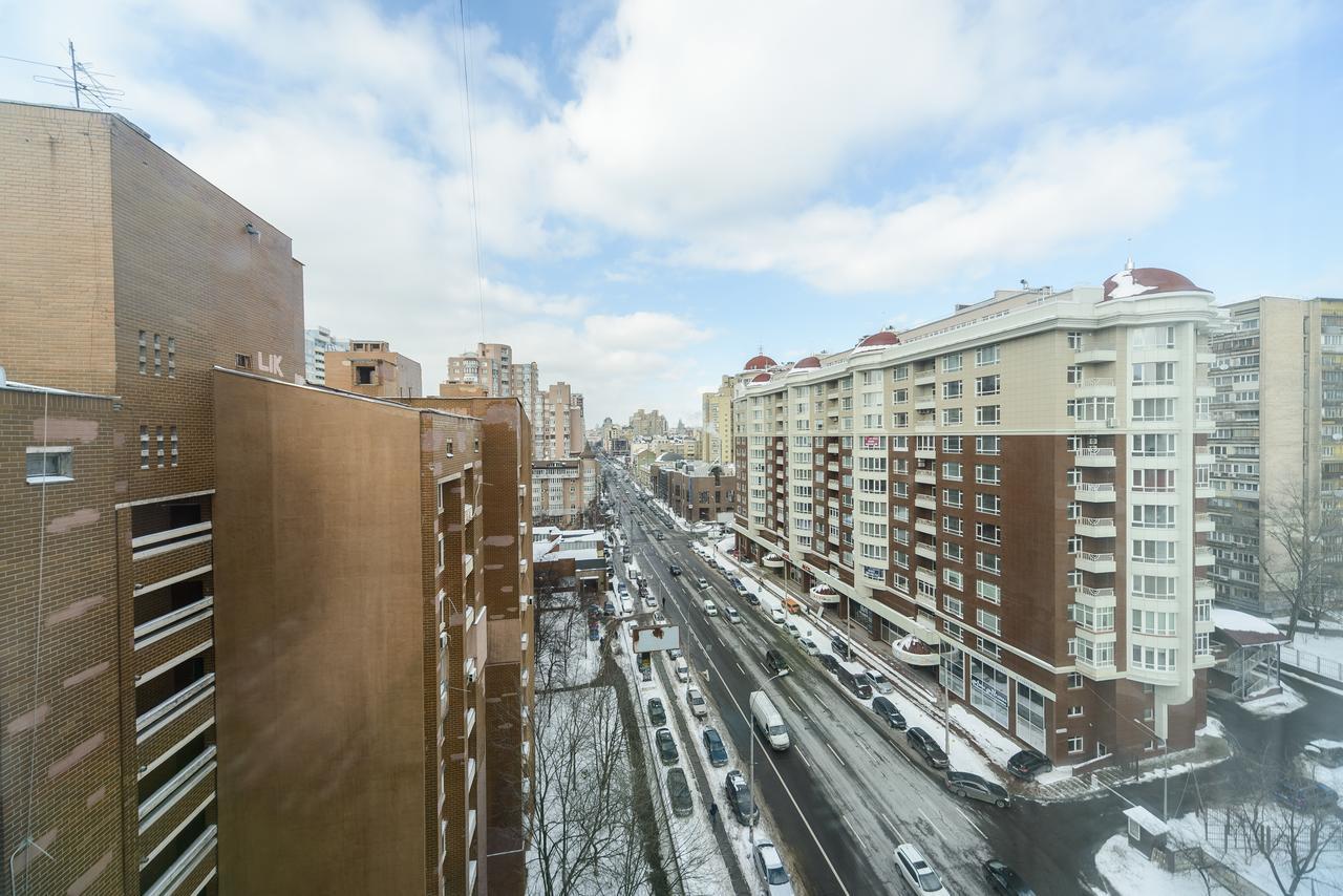 Квартира По Улице Антоновича, 158 Kiev Exteriör bild